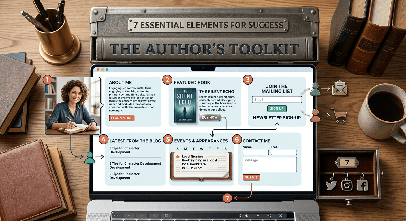 7 Things Every Author Website Needs