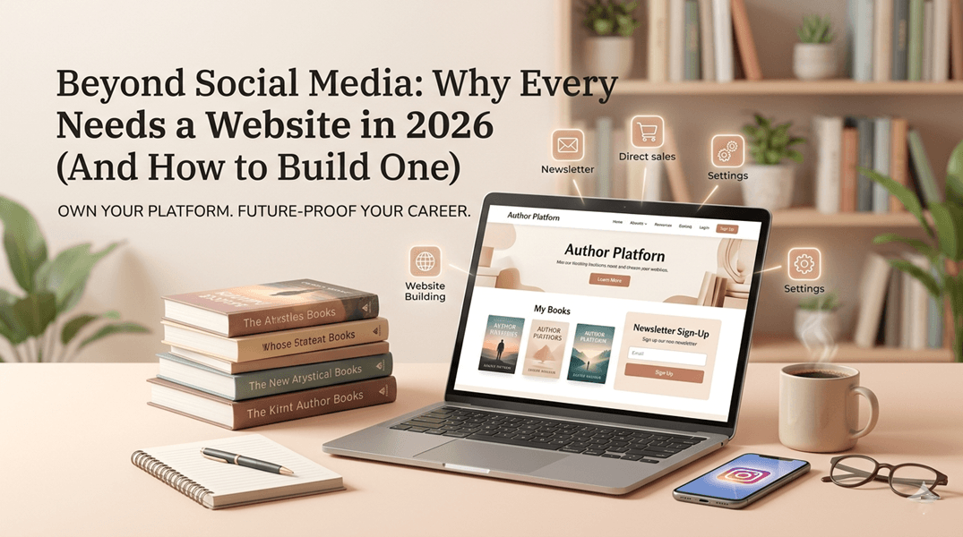 Beyond Social Media: Why Every Author Needs a Website in 2026