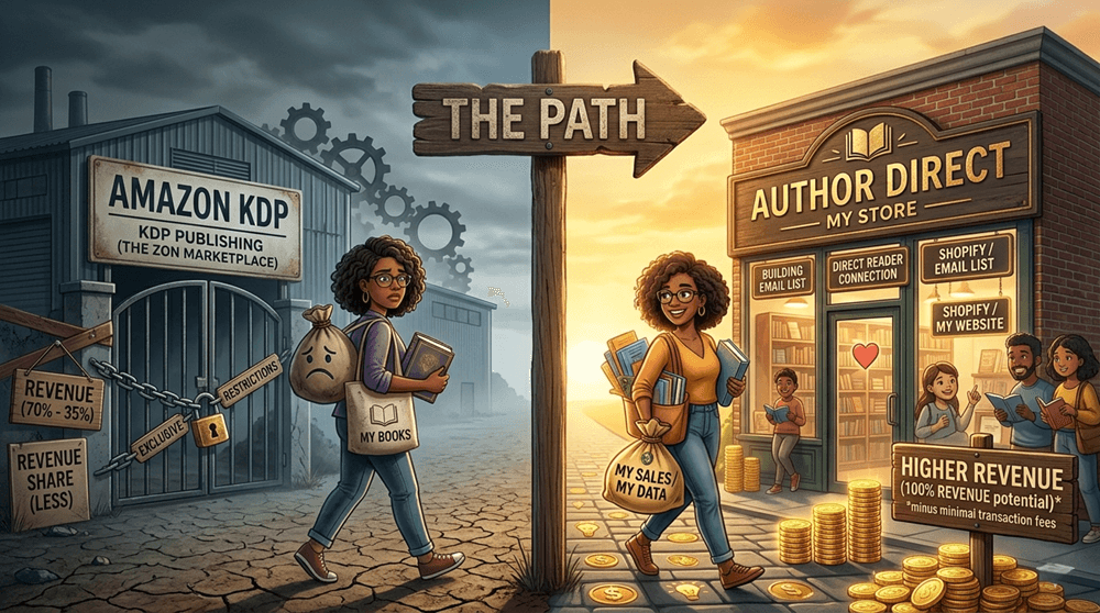 Why Authors Are Leaving Amazon KDP for Direct Sales