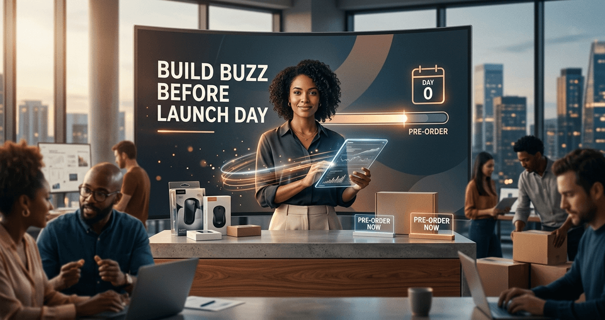 Pre-Orders 101: Build Buzz Before Launch Day