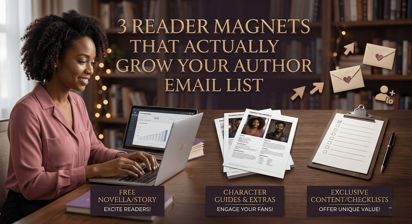 3 Reader Magnets That Actually Grow Your Author Email List