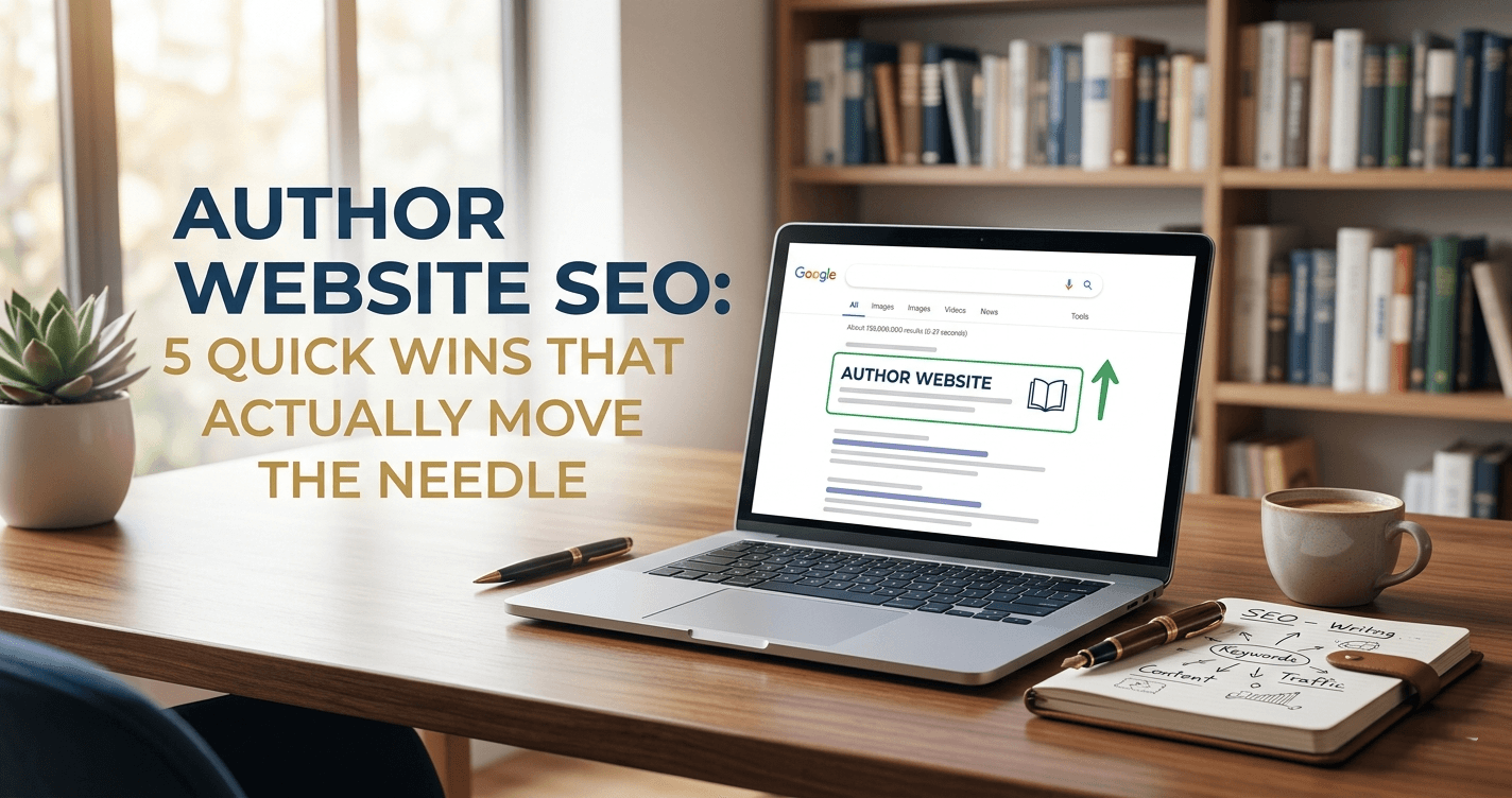 Author Website SEO: 5 Quick Wins That Actually Move the Needle