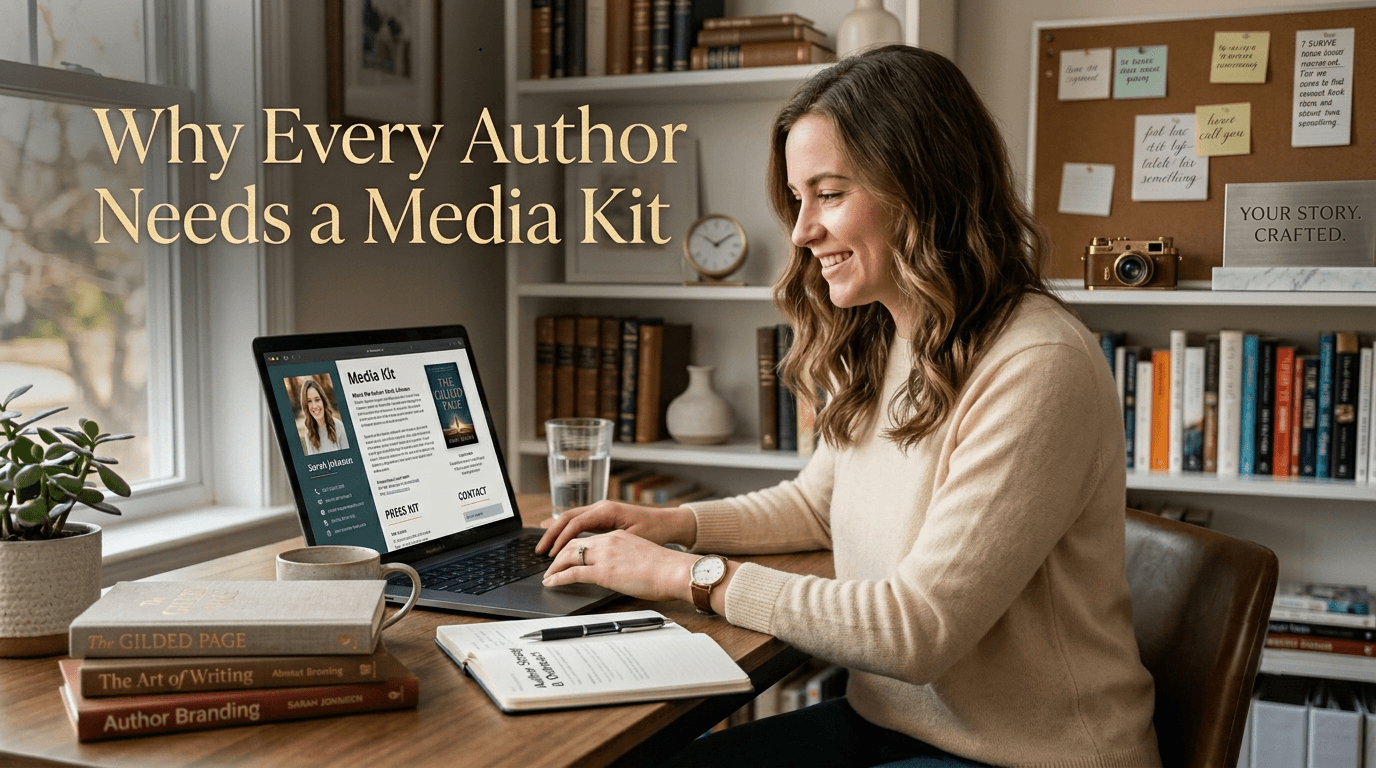 Why Every Author Needs a Media Kit (Even If You're Just Starting Out)