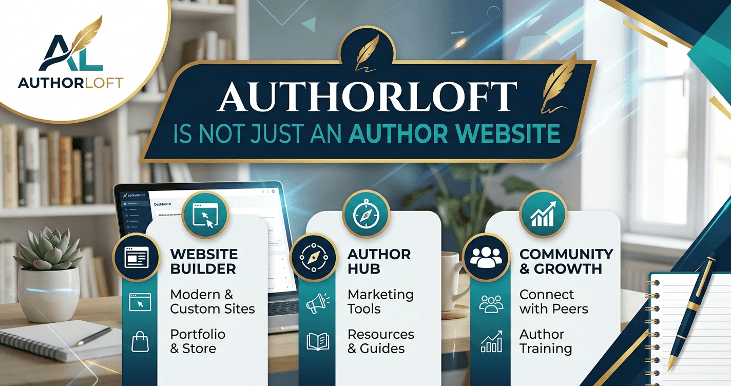 AuthorLoft - Not Just an Author Website
